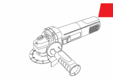 مینی فرز 850 وات دیمردار دسته بلند المکس مدل A.G2158