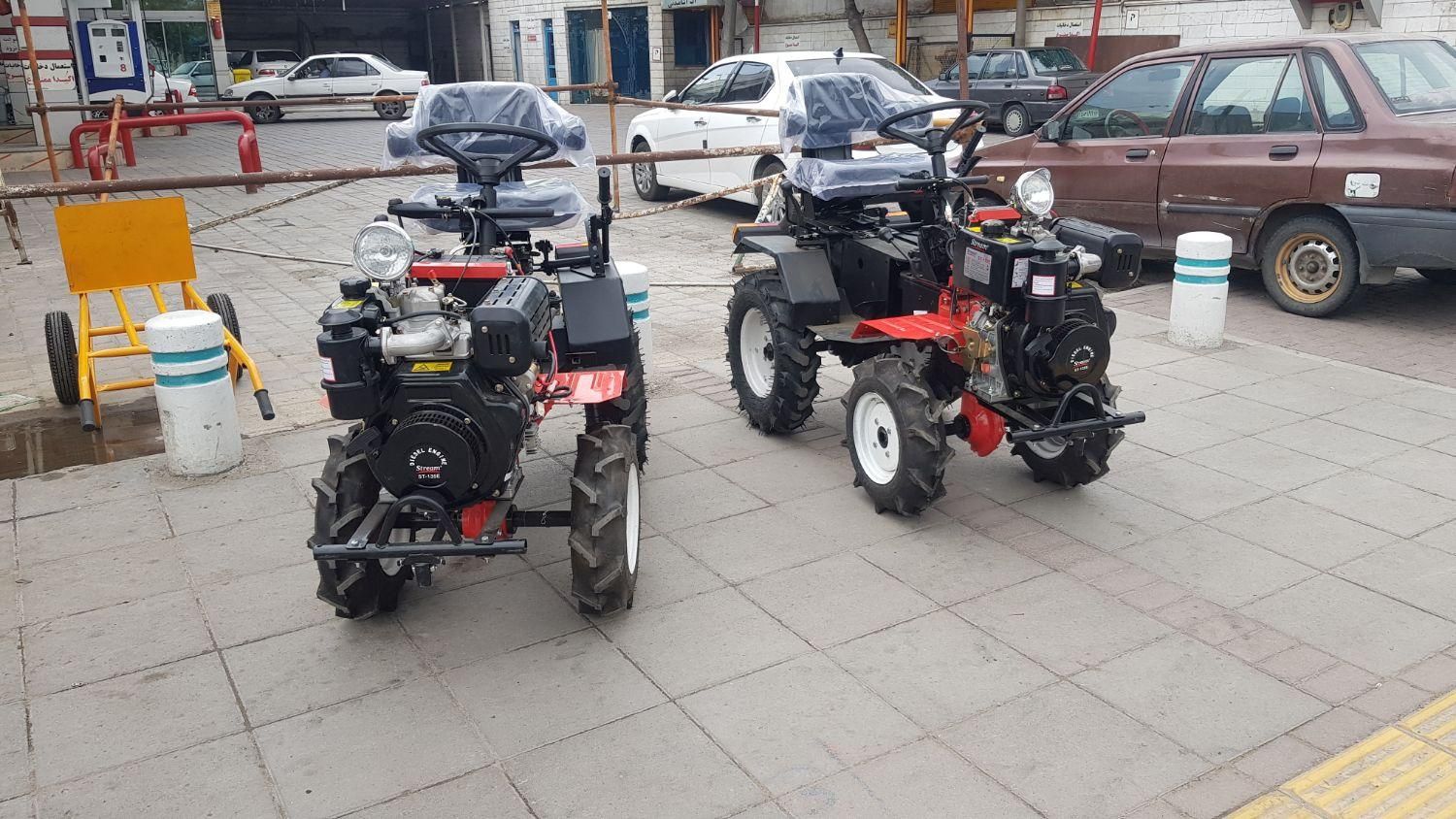 تیلر چهارچرخ کمر شکن جفت دیفرانسیل تمام هیدرولیک